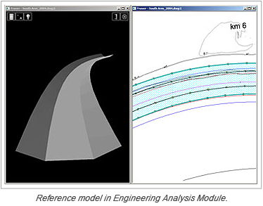 Reference model in Engineering Analysis Module.
