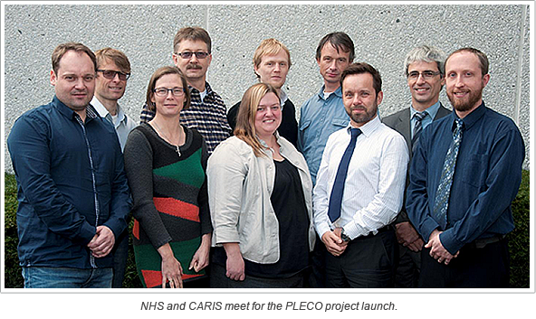 NHS and CARIS meet for the PLECO project launch