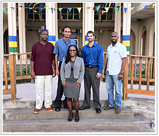 The Antigua and Barbuda Department of Marine Services and Merchant Shipping and Saint Vincent and the Grenadines Maritime Administration received training on CARIS LOTS Limits and Boundaries by CARIS LOTS specialist Dan Morash.